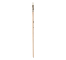 Пензлик синтетичний, Creamy 6973, плоский,№ 12, довга ручка, ART Line