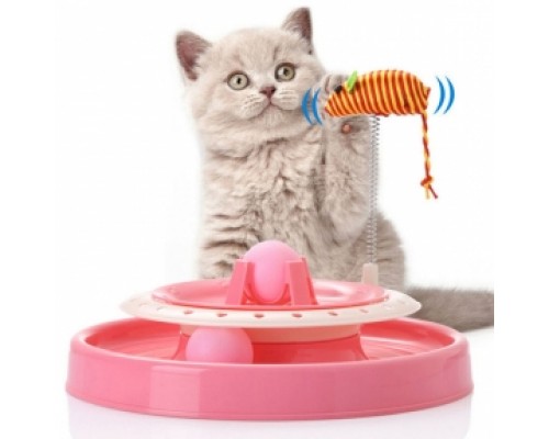 Іграшка для кота Track з мишкою і м'ячем 25*25*20 А-16004