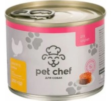 Паштет д/щенков Курица 200 гр Pet chef 190112