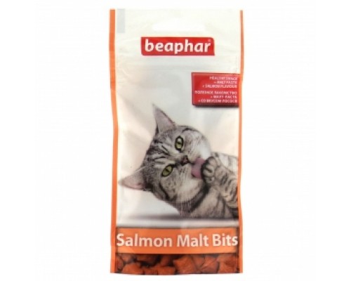 Malt Bits 150 гр выведение шерсти со вкусом лосося 132478 Beaphar