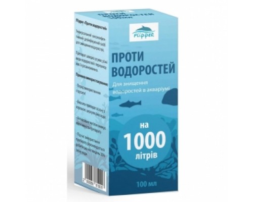 Против водорослей всех видов 100 мл (на 1000л) - FLIPPER 810017