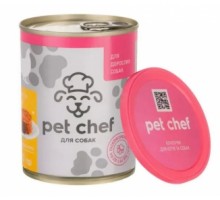 Паштет. д/соб. Курка 360 гр  Pet chef 190242