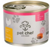 Паштет. д/соб. Курица 200 гр Pet chef 190129