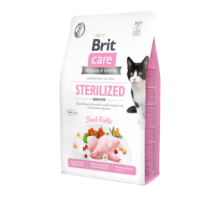 Brit Care Cat GF Sterilized Sensitive 0,4 кг(чутливе травлення, стерил.) 171291/0778