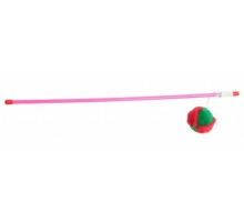 Вудочка 50см Кулька кольорова хутряна В022