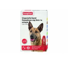 Нашийник ЕЛЕГАНТ 65см д/собак  п/бліх і кліщів ЧЕРВОНИЙ Беафар 132522