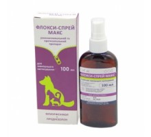 Флоксі спрей 100мл нар.а/бакт.,свербіння, п/екз. (флор.+предніз., анал. дог екз-а)