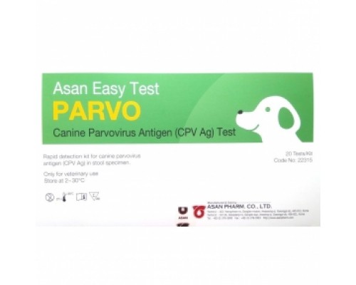 Экспресс-тест ZRBIO/ASAN Easy Test Парвовирус собак СPV-Ag Parvo