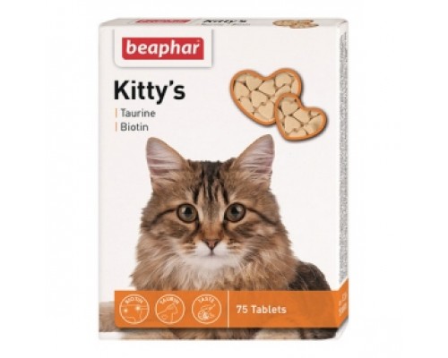 Kitty's ТАУРИН С БИОТИНОМ 180тб 12578 Beaphar