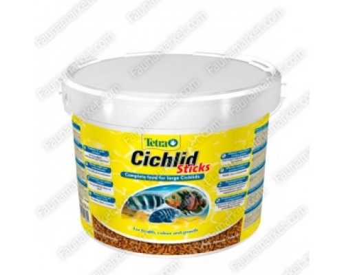 Тetra CICHLID XL 10л большие хлопья для цихлид 1,9кг 706536/201415