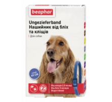 Нашийник ЕЛЕГАНТ 65см д/собак  п/бліх і кліщів   СИНІЙ Беафар  132461