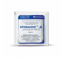 Брованол Д 5г ср. орал. а/гельм. (никлозам., оксибендаз., лев.) 1г/10кг Бр. *6шт*