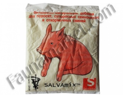 Salva MixПремікс свинячий 25кг Німеччина 0,75% введення (блакитний)
