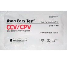 Експрес-тест  ZRBIO/ASAN Easy Test  (СPV/CCV Ag) парво і корона вірус
